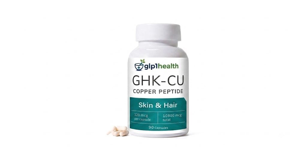GHK-Cu Copper Peptide 120mg Research Compound